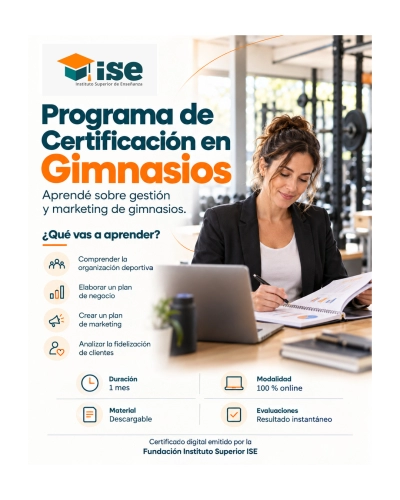 Programa de Certificación en Gimnasios