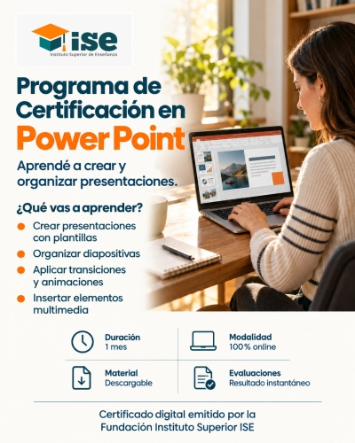 Programa de Certificación en Power Point