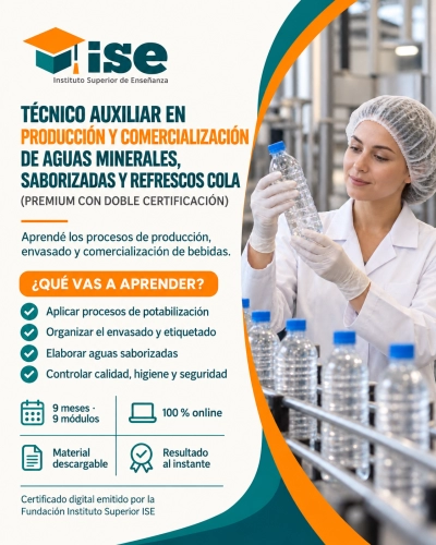 Técnico Auxiliar en Producción Vegetal Intensiva + IA (Premium con Doble Certificación)