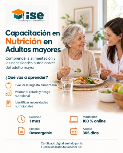 Capacitación en Nutrición en Adultos mayores