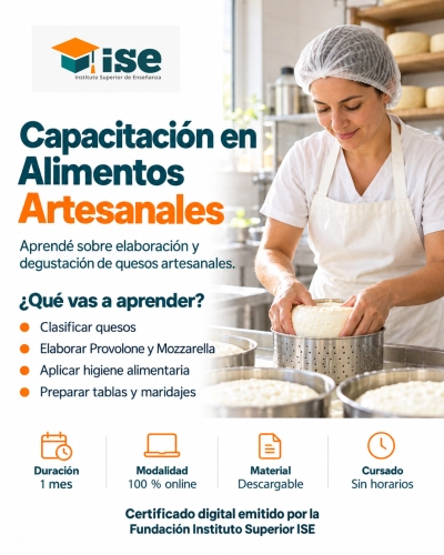 Capacitación en Alimentos Artesanales