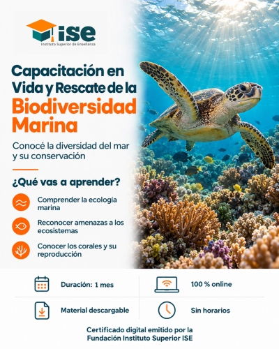 Capacitación en Vida y Rescate de la Biodiversidad Marina