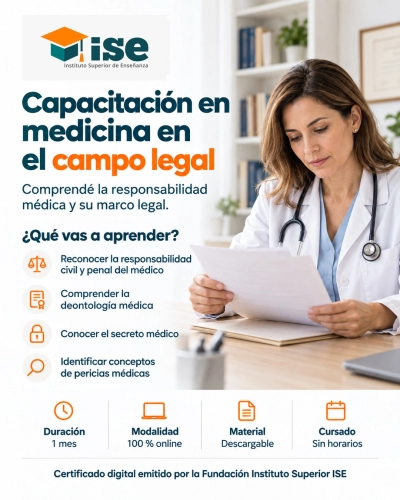 Capacitación en medicina en el campo legal