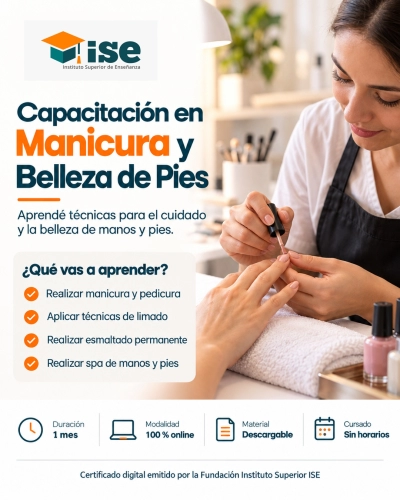 Capacitación en Manicura y Belleza de Pies