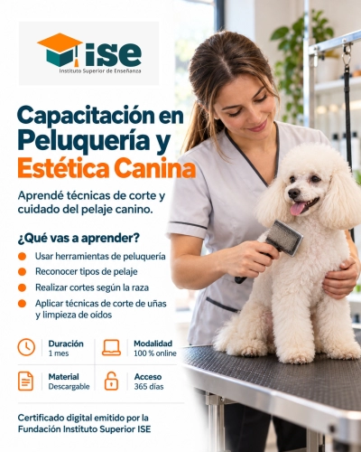 Capacitación en Peluquería y Estética Canina