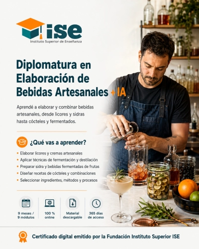 Diplomatura en Elaboración de Bebidas Artesanales + IA