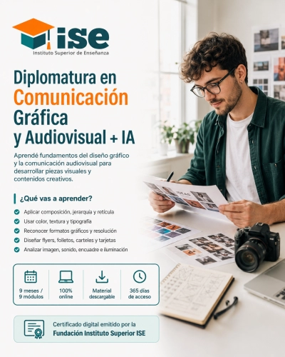 Diplomatura en Comunicación Gráfica y Audiovisual + IA