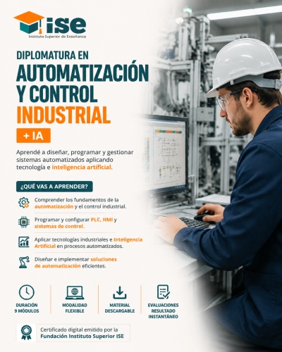 Diplomatura en Automatización y Control Industrial + IA