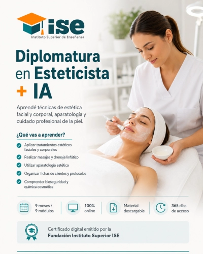 Diplomatura en Esteticista + IA