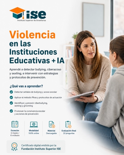 Violencia en las Instituciones Educativas + IA