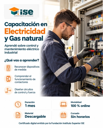 Capacitación en Electricidad y Gas natural