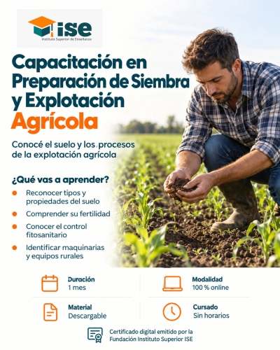 Capacitación en Preparación de Siembra y Explotación Agrícola