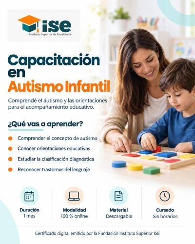 Capacitación en Autismo Infantil